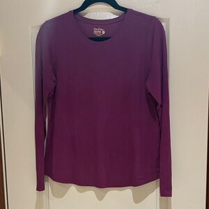 Lilly Pulitzer Women's Deep Purple Long Sleeve Tee